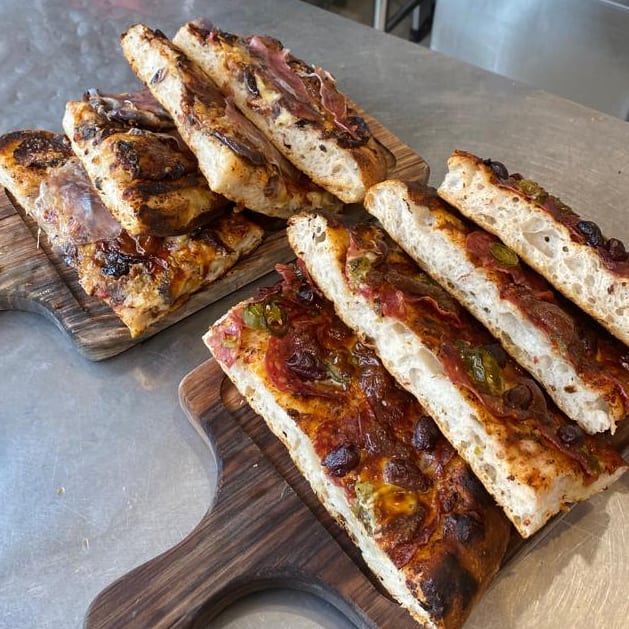 迷迭香橄欖佛卡夏 Rosemary and olives focaccia 200g