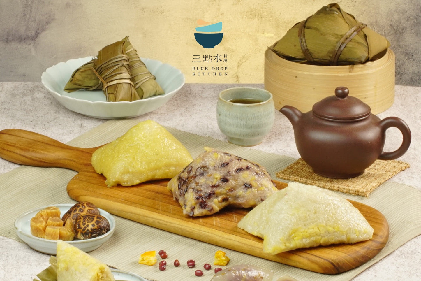 【預購】農家橘子豆沙梘水粽