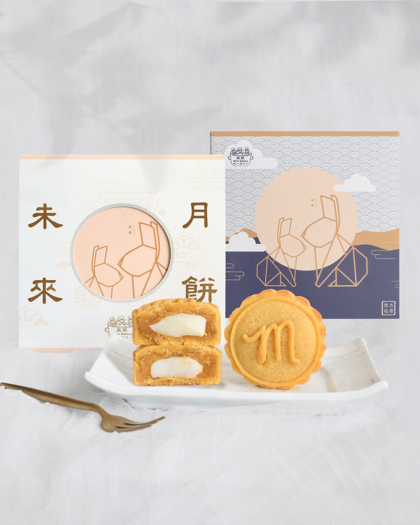 花生醬麻糬月餅 4隻紙盒裝