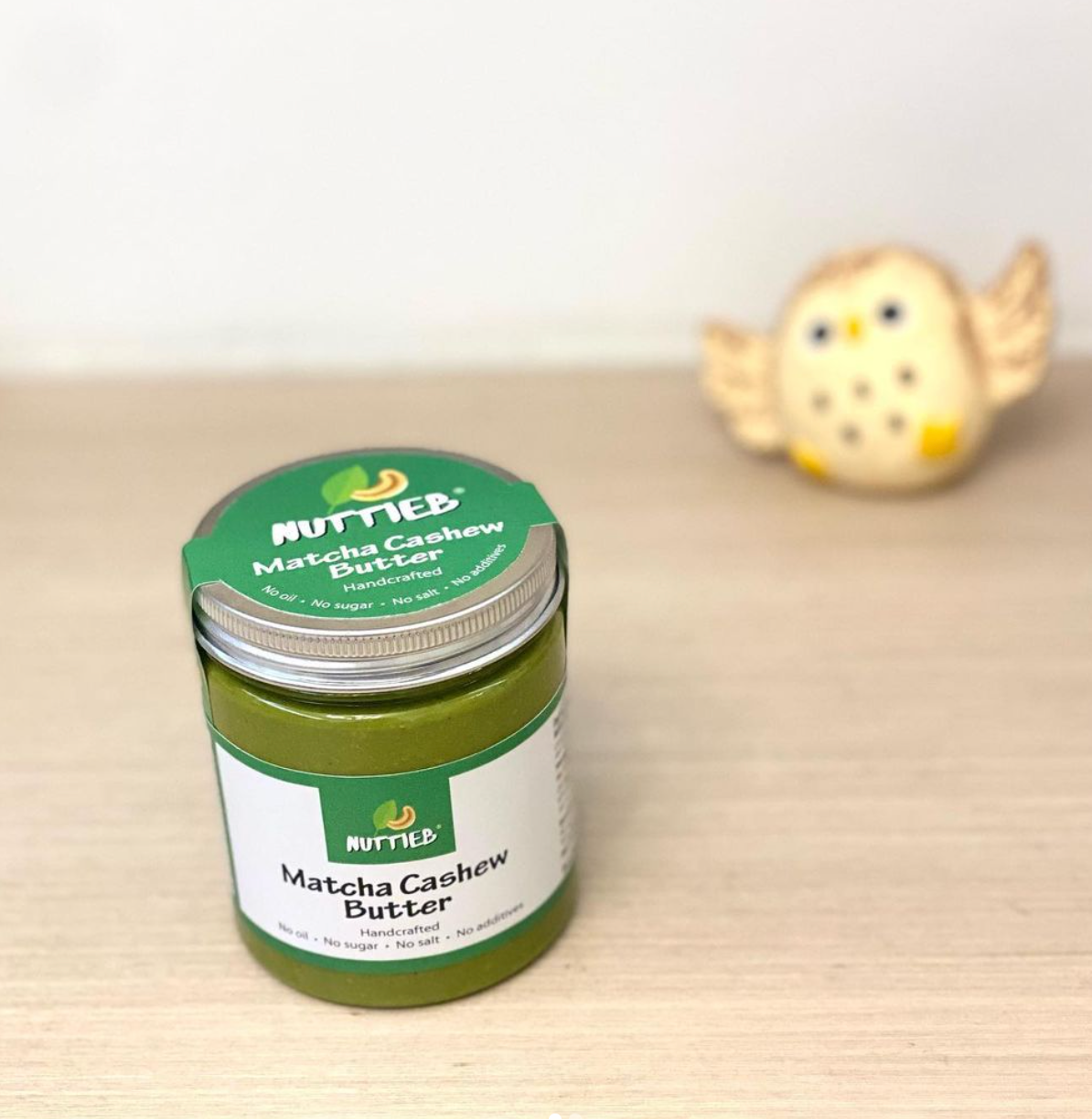 無糖抺茶腰果醬200g |NuttieB