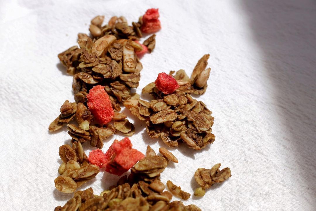 焙茶士多啤梨燕麥脆片