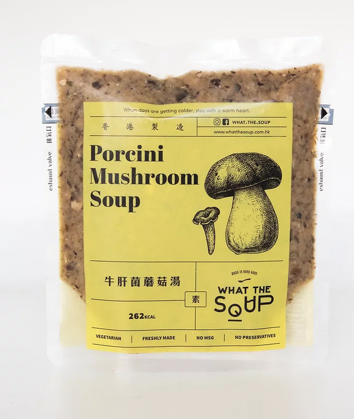 ⽜肝菌蘑菇湯