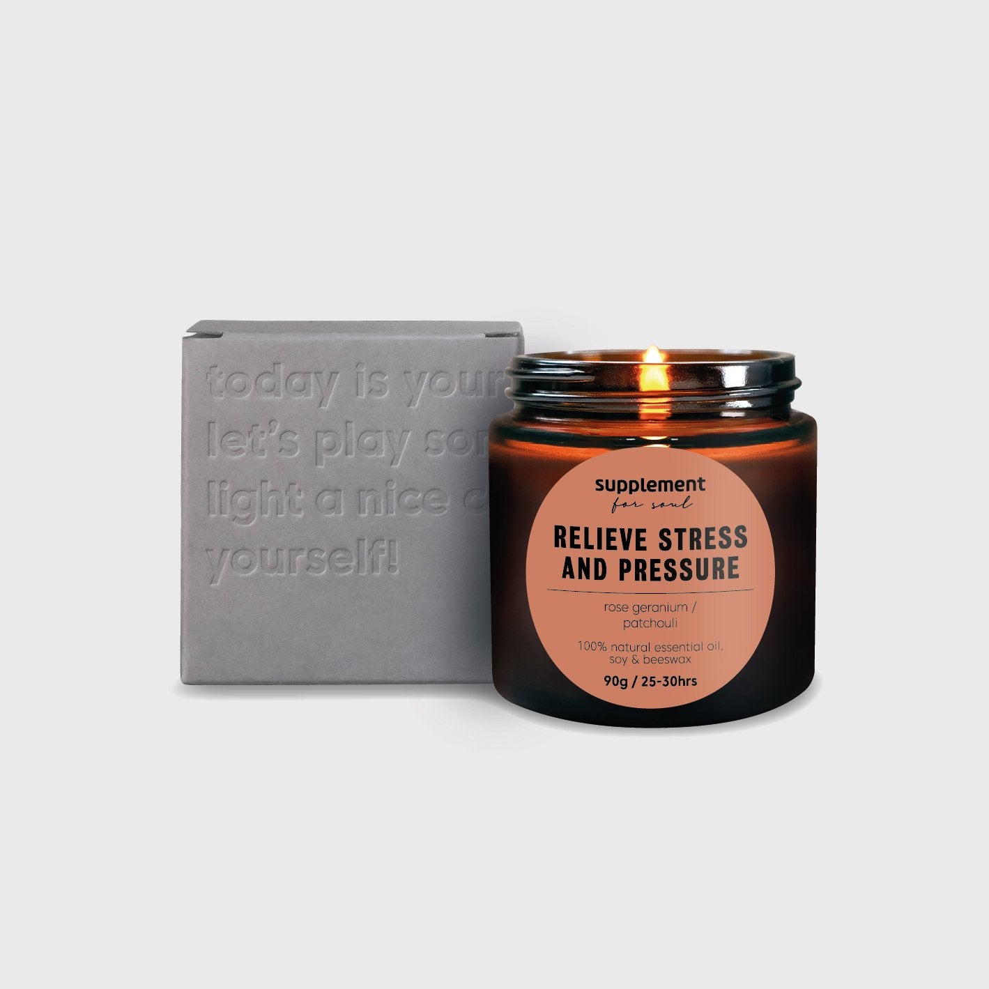 No.6 relieve stress and pressure 芳療蠟燭 | supplement for soul
